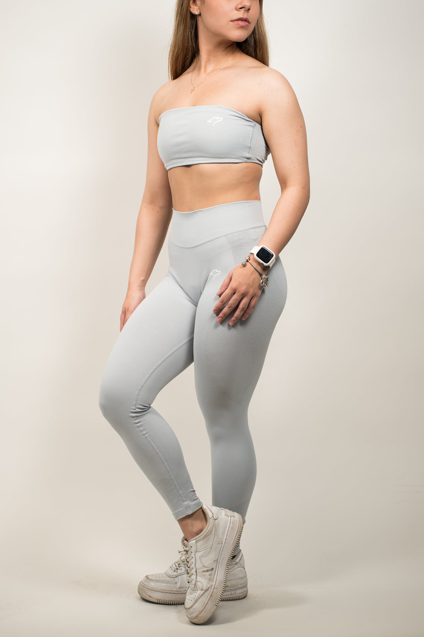 Leggin/Algodon Azul Claro
