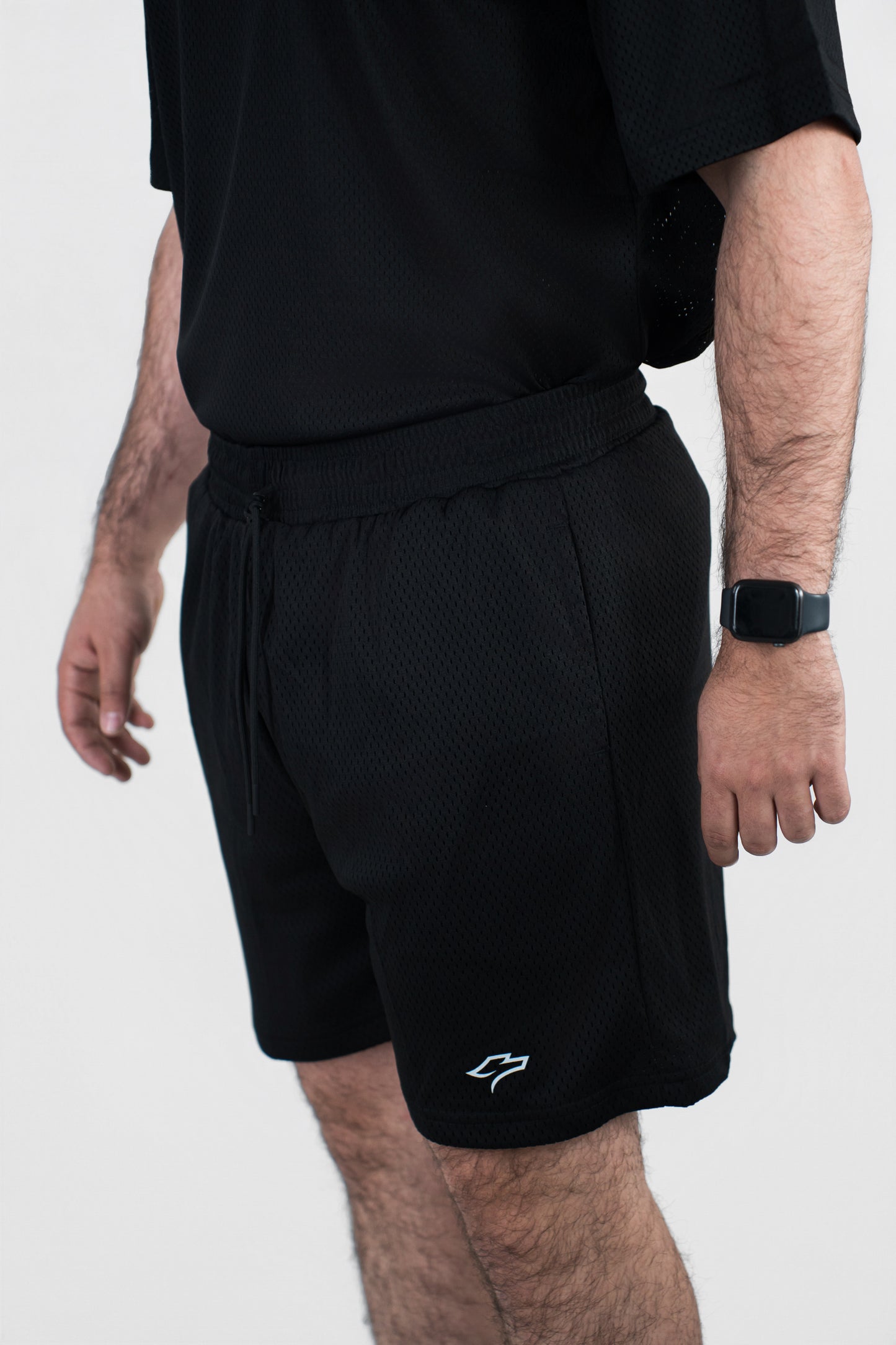 SHORT DRY NEGRO DESLAVADO