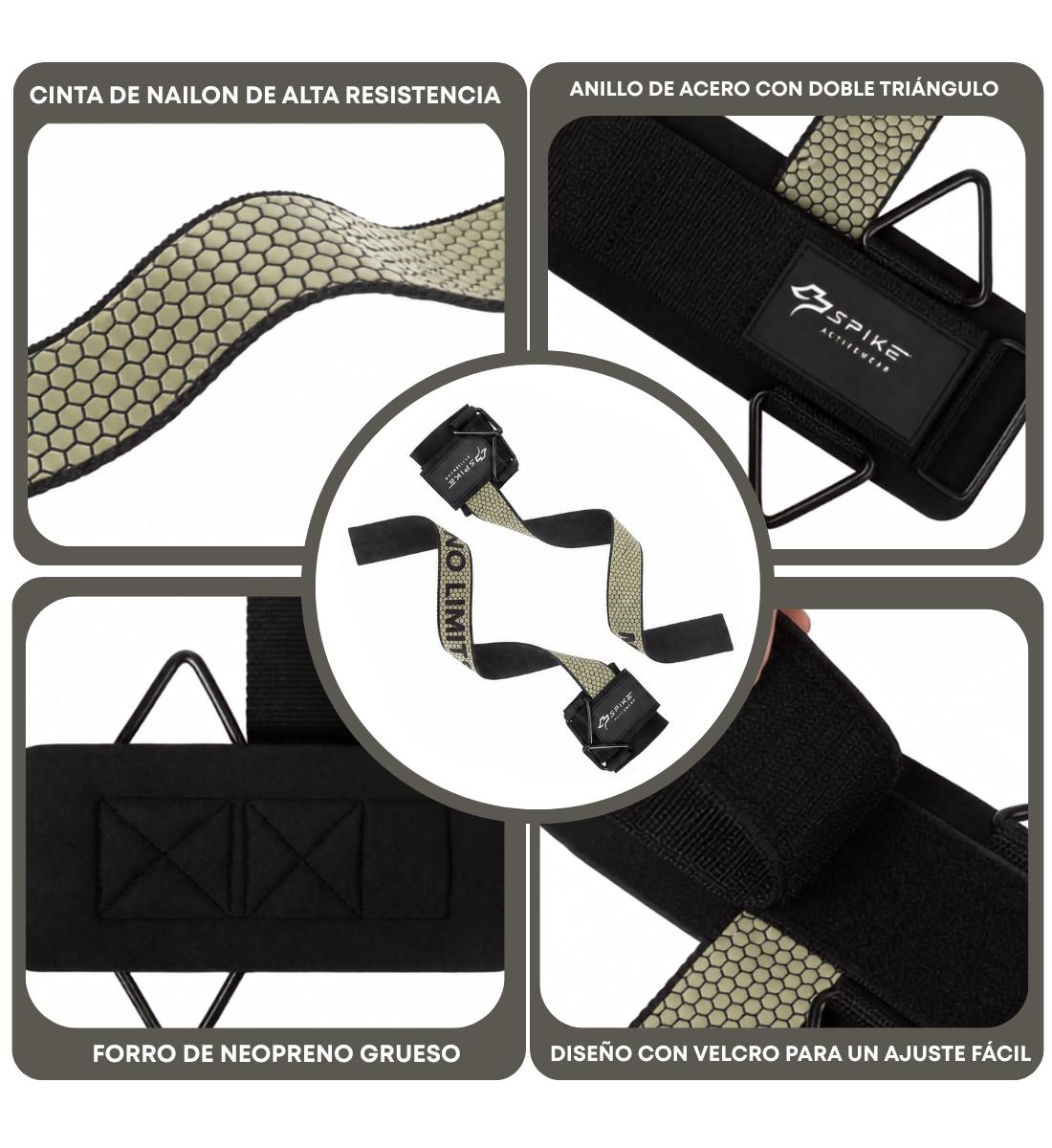 STRAPS CON MUÑEQUERA Y GRILLETES