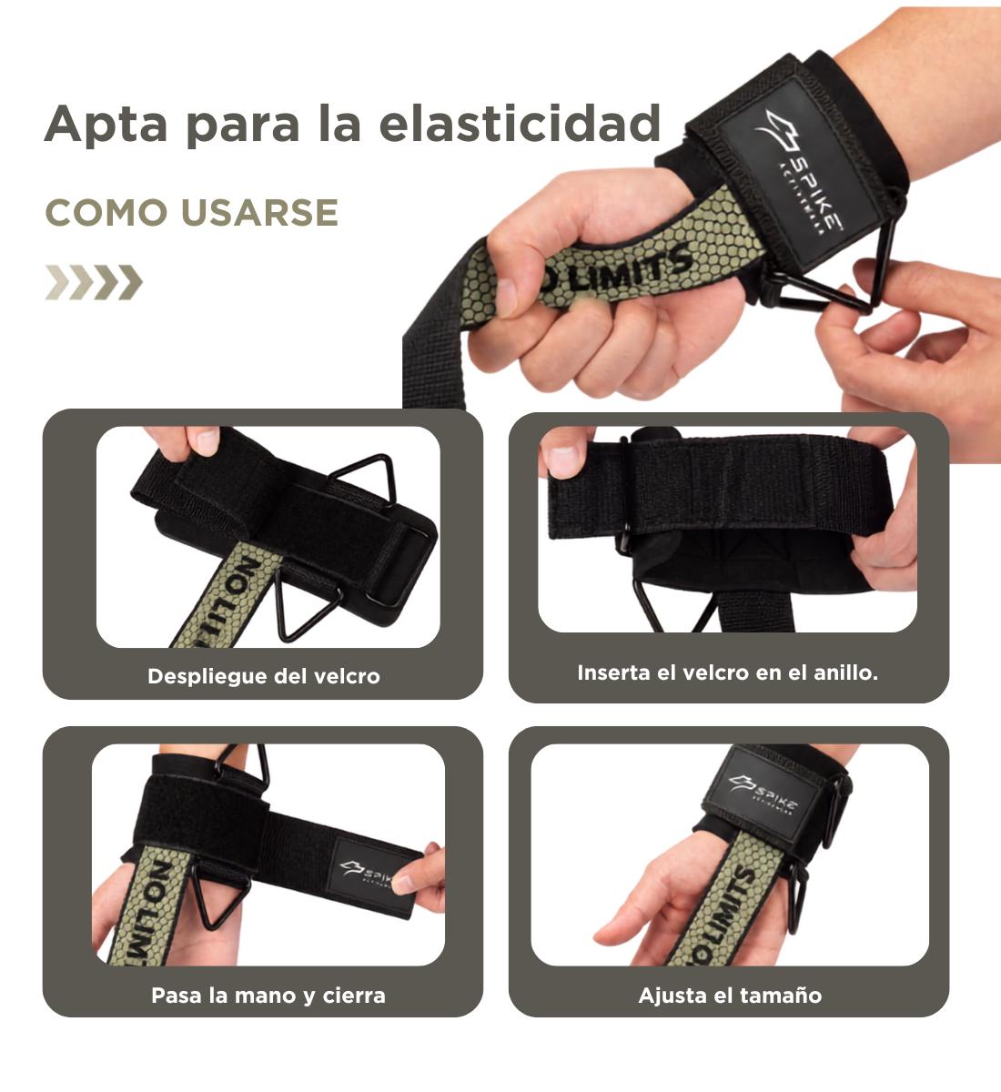 STRAPS CON MUÑEQUERA Y GRILLETES