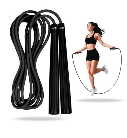 Cuerda Para Saltar Ajustable Cardio Fitness y Entrenamiento Funcional Ideal para Sesiones de Saltos y Rutinas de Ejercicios Spike Activewear