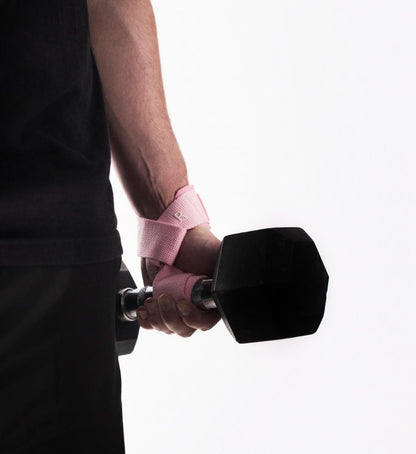 Correas de Levantamiento Rosa para Gimnasio Straps y Diseño Ergonómico para Máxima Comodidad y Soporte Spike Activewear