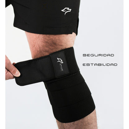Rodilleras Elastica Venda Gym Cinta Crossfit Spike