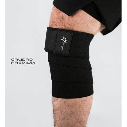 Rodilleras Elastica Venda Gym Cinta Crossfit Spike
