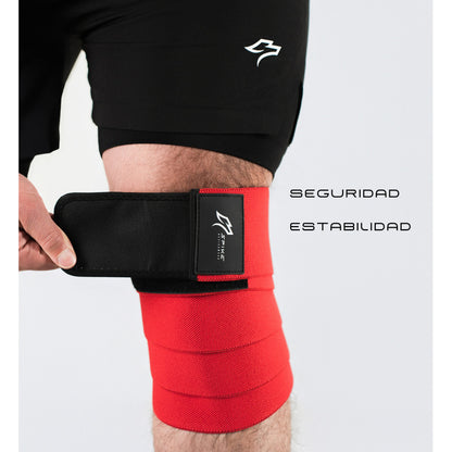 Rodilleras Elastica Venda Gym Cinta Crossfit Spike