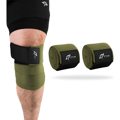 Rodilleras Elastica Venda Gym Cinta Crossfit Spike