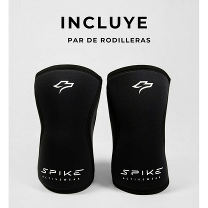 Rodilleras Neopreno 7mm Compresion Crossfit Gym Spike