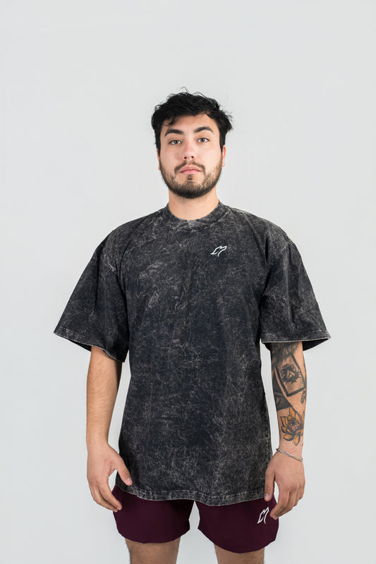 OVER NEGRO DESLAVADO