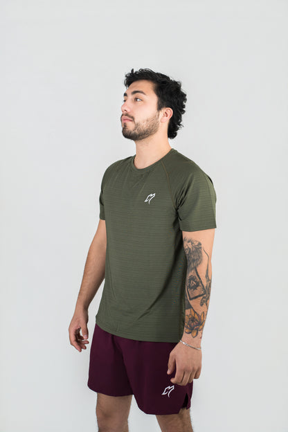 PLAYERA DRY-FIT VERDE
