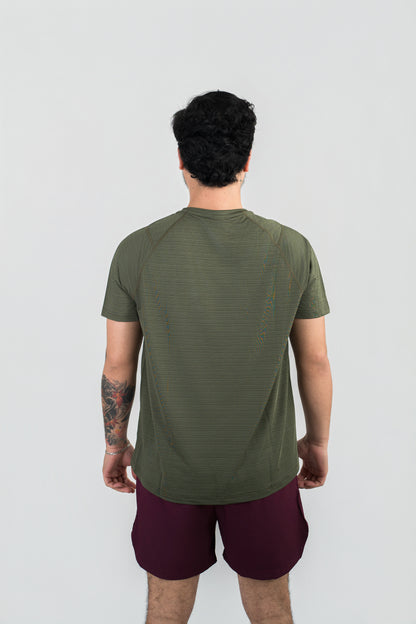PLAYERA DRY-FIT VERDE