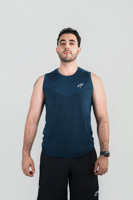 PLAYERA DRY-FIT AZUL