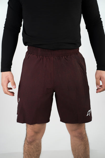 SHORT DRY GUINDA DESLAVADO