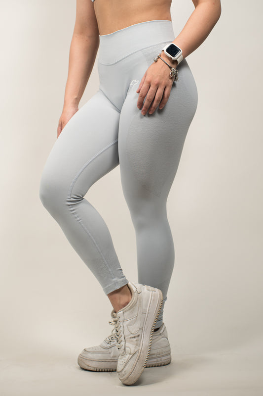 Leggin/Algodon Azul Claro