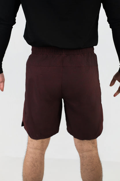 SHORT DRY GUINDA DESLAVADO