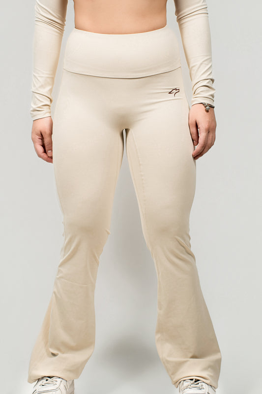 AURA LEGGIN ACAMPANADO BEIGE