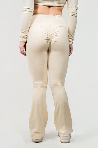 AURA LEGGIN ACAMPANADO BEIGE