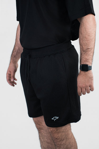 SHORT DRY NEGRO DESLAVADO