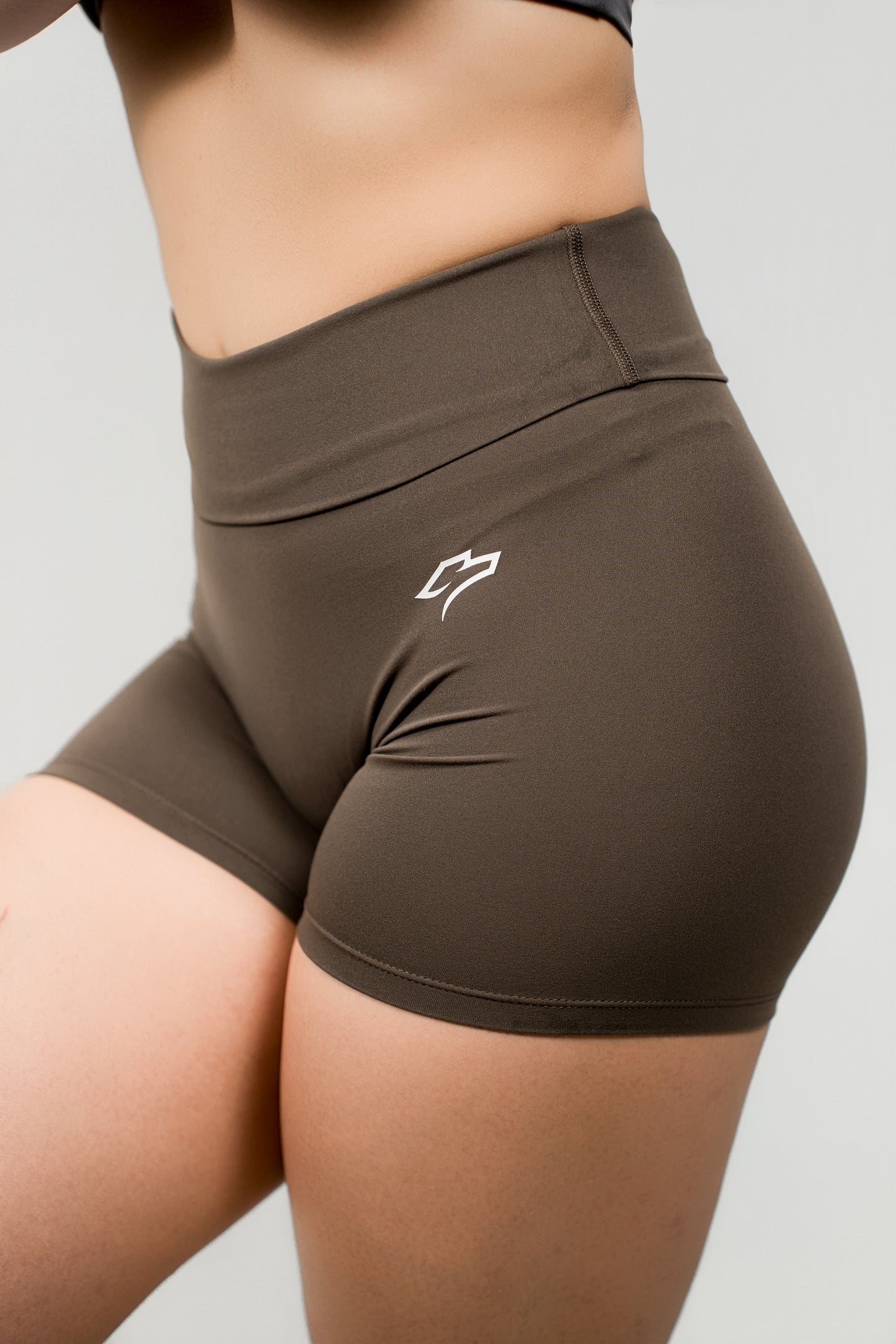 AURA SHORT LICRA CAFE