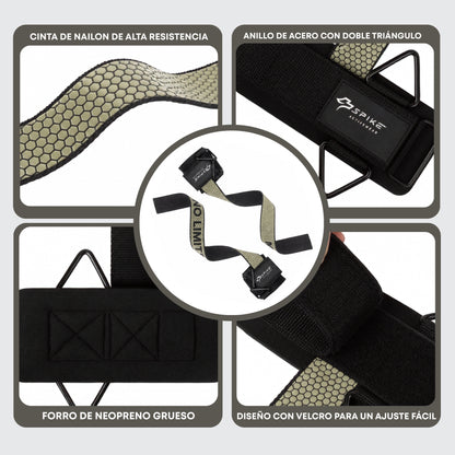 STRAPS CON MUÑEQUERA Y GRILLETES